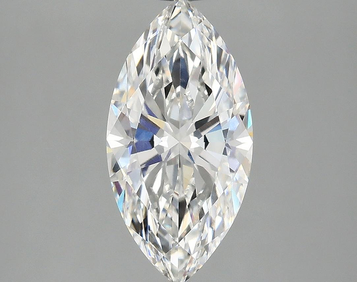 2.09 Carat Marquise Shaped Ideal Cut VVS2 IGI Certified Lab Grown Diamond