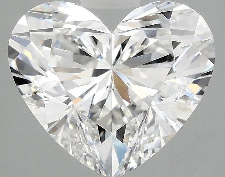 2.96 Carat Heart Shaped Ideal Cut VS1 IGI Certified Lab Grown Diamond