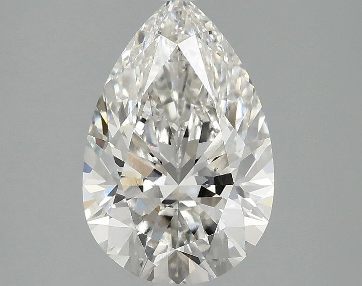 2.1 Carat Pear Shaped Excellent Cut VS1 IGI Certified Lab Grown Diamond