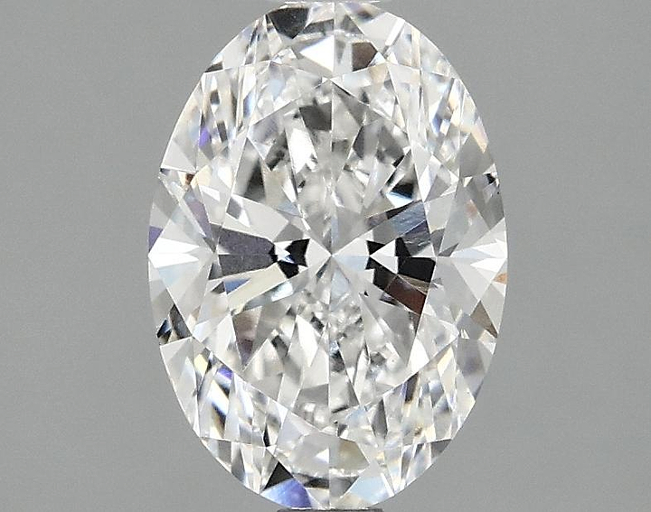 1.58 Carat Oval Shaped Ideal Cut VS1 IGI Certified Lab Grown Diamond