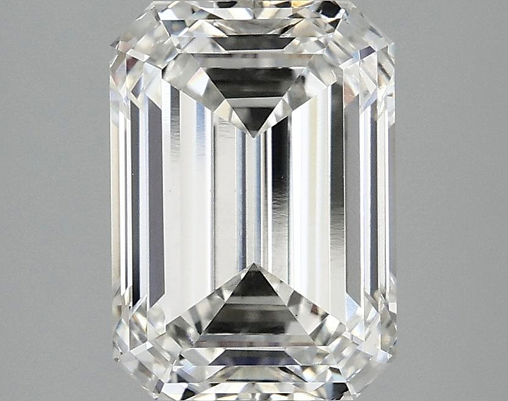 3.03 Carat Emerald Shaped Ideal Cut VS1 IGI Certified Lab Grown Diamond