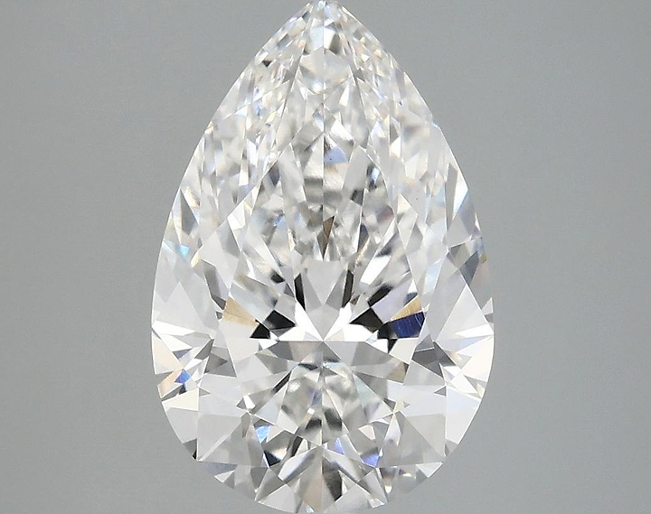 3.05 Carat Pear Shaped Excellent Cut VS1 IGI Certified Lab Grown Diamond
