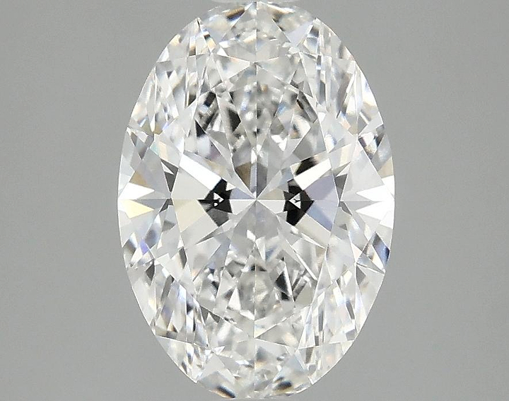 2.05 Carat Oval Shaped Ideal Cut VVS2 IGI Certified Lab Grown Diamond