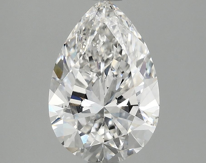 2.04 Carat Pear Shaped Excellent Cut SI1 IGI Certified Lab Grown Diamond