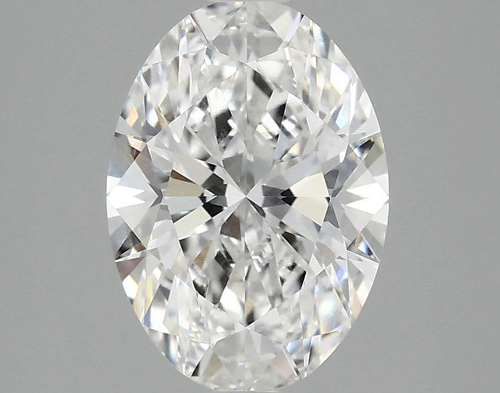 2.01 Carat Oval Shaped Ideal Cut VVS2 IGI Certified Lab Grown Diamond