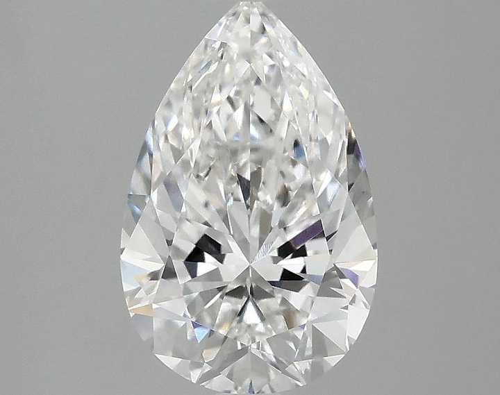 2.09 Carat Pear Shaped Ideal Cut VVS2 IGI Certified Lab Grown Diamond