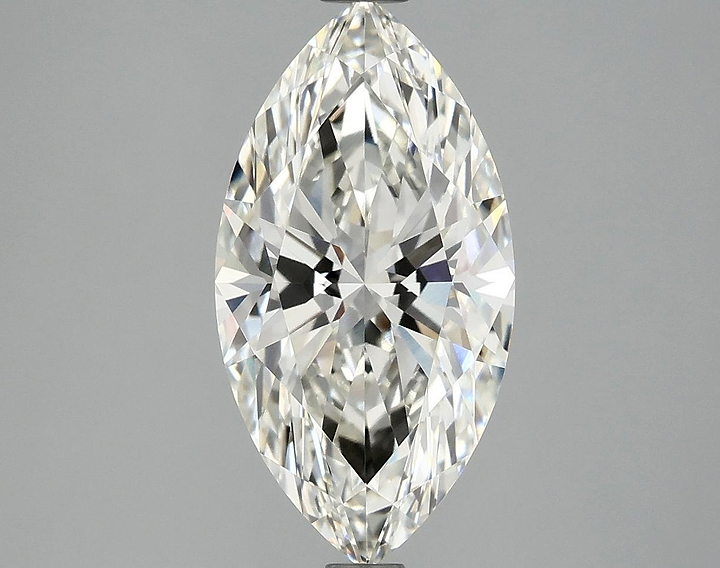 3.1 Carat Marquise Shaped Ideal Cut VVS2 IGI Certified Lab Grown Diamond