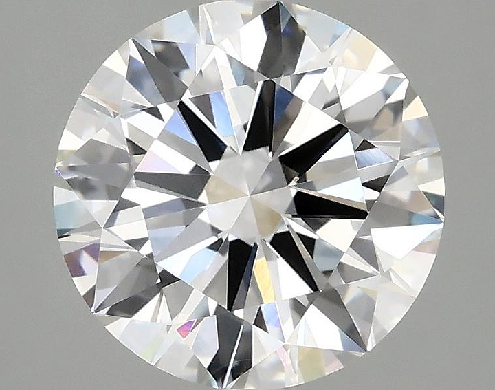 2.52 Carat Round Shaped Ideal Cut VVS2 IGI Certified Lab Grown Diamond