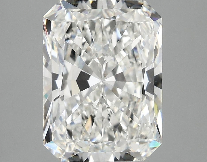 3.71 Carat Radiant Shaped Excellent Cut VS1 IGI Certified Lab Grown Diamond