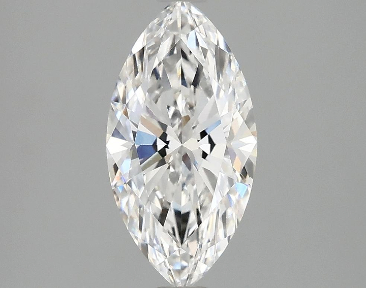 1.57 Carat Marquise Shaped Ideal Cut VVS2 IGI Certified Lab Grown Diamond