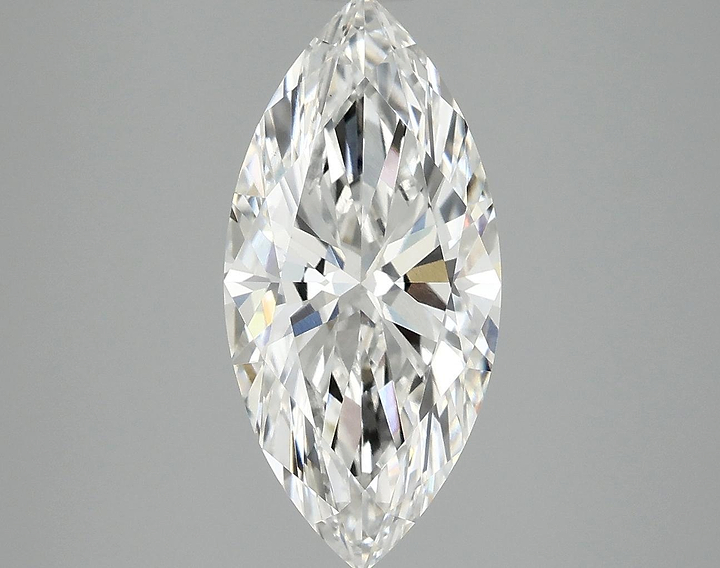 3.06 Carat Marquise Shaped Excellent Cut VS1 IGI Certified Lab Grown Diamond