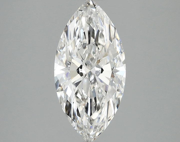 2.02 Carat Marquise Shaped Ideal Cut VVS2 IGI Certified Lab Grown Diamond