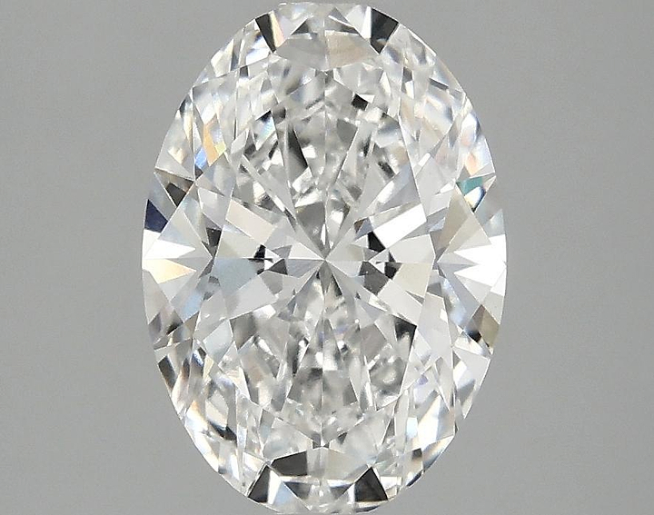 2.03 Carat Oval Shaped Ideal Cut VVS2 IGI Certified Lab Grown Diamond