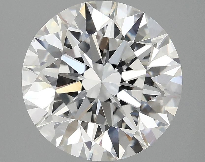 2.98 Carat Round Shaped Excellent Cut VVS2 IGI Certified Lab Grown Diamond