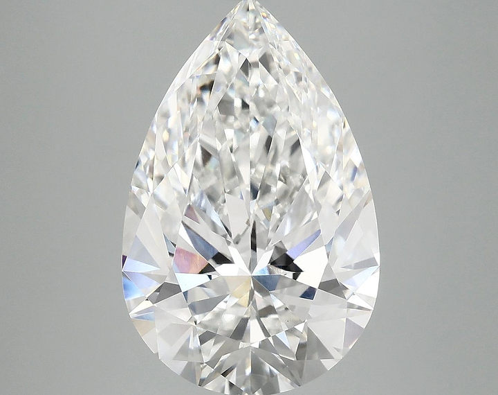 5.72 Carat Pear Shaped Ideal Cut VS1 IGI Certified Lab Grown Diamond