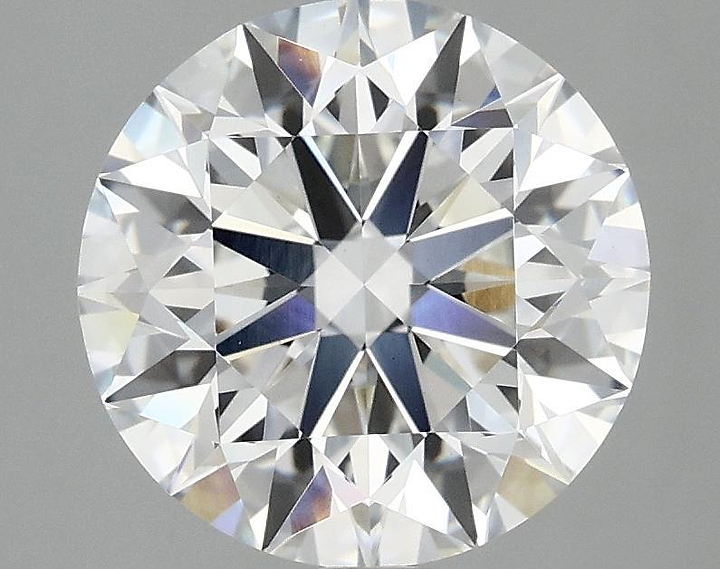 3.07 Carat Round Shaped Excellent Cut VS1 IGI Certified Lab Grown Diamond