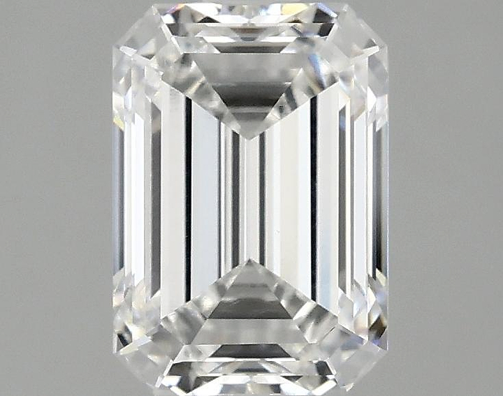 1.98 Carat Emerald Shaped Ideal Cut VVS2 IGI Certified Lab Grown Diamond