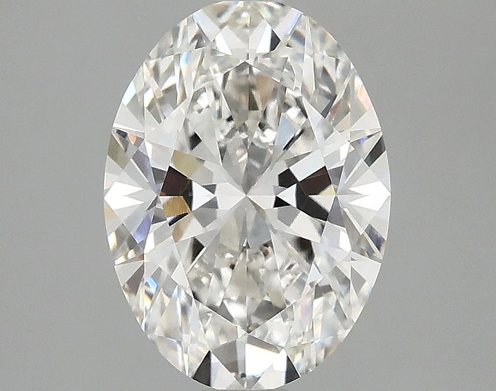 2.08 Carat Oval Shaped Ideal Cut VVS2 IGI Certified Lab Grown Diamond