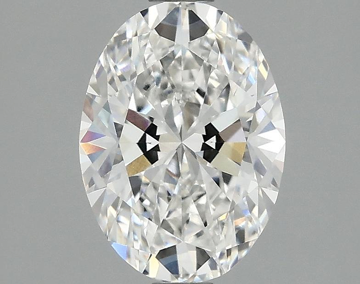 1.54 Carat Oval Shaped Ideal Cut VVS2 IGI Certified Lab Grown Diamond