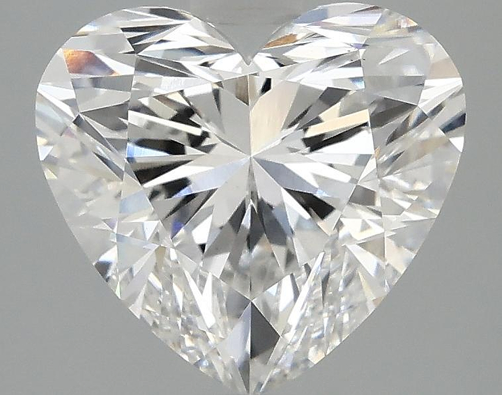 2.98 Carat Heart Shaped Ideal Cut VS1 IGI Certified Lab Grown Diamond