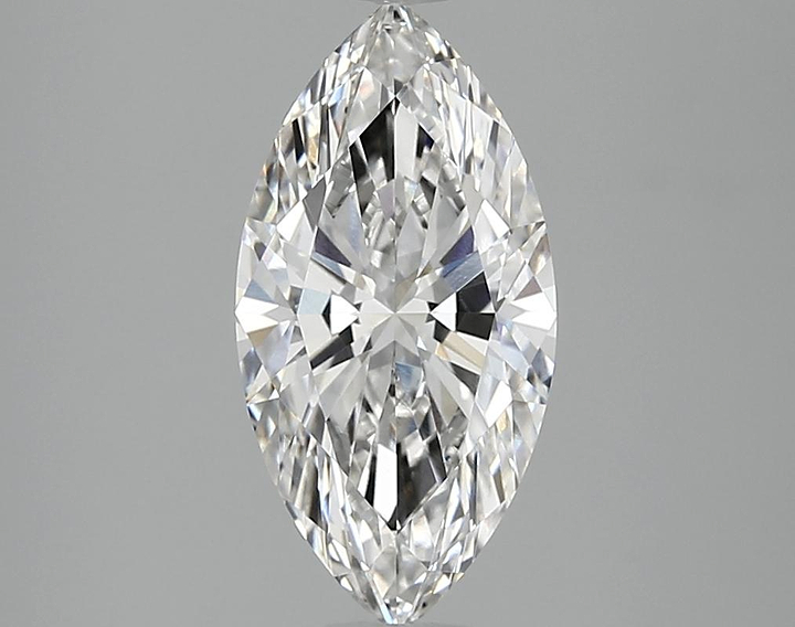 2.08 Carat Marquise Shaped Ideal Cut VVS2 IGI Certified Lab Grown Diamond