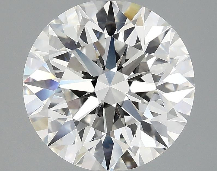 3.06 Carat Round Shaped Excellent Cut VVS2 IGI Certified Lab Grown Diamond