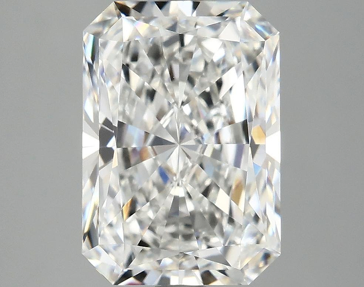 4.07 Carat Radiant Shaped Ideal Cut VVS2 IGI Certified Lab Grown Diamond