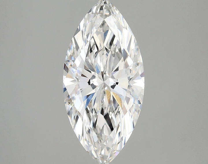 2.01 Carat Marquise Shaped Excellent Cut VVS2 IGI Certified Lab Grown Diamond