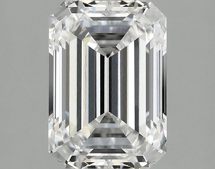 2.04 Carat Emerald Shaped Ideal Cut VVS2 IGI Certified Lab Grown Diamond