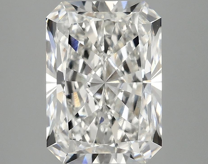 3.67 Carat Radiant Shaped Ideal Cut VVS2 IGI Certified Lab Grown Diamond
