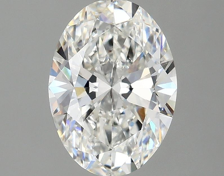 1.58 Carat Oval Shaped Ideal Cut VVS2 IGI Certified Lab Grown Diamond