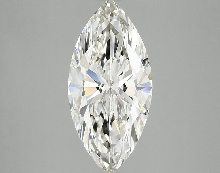 2.98 Carat Marquise Shaped Excellent Cut VVS2 IGI Certified Lab Grown Diamond
