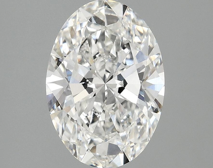 2.1 Carat Oval Shaped Ideal Cut VVS2 IGI Certified Lab Grown Diamond