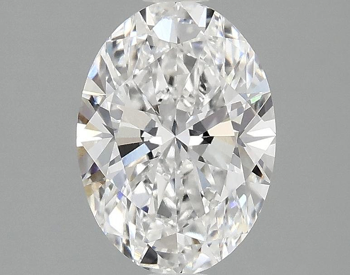 1.51 Carat Oval Shaped Ideal Cut VVS2 IGI Certified Lab Grown Diamond