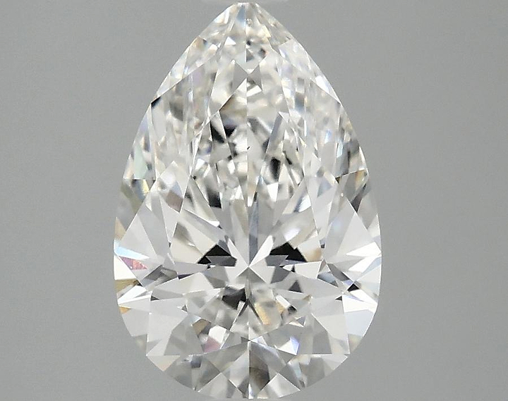 2.01 Carat Pear Shaped Excellent Cut VS1 IGI Certified Lab Grown Diamond