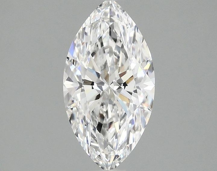 1.54 Carat Marquise Shaped Ideal Cut VVS2 IGI Certified Lab Grown Diamond
