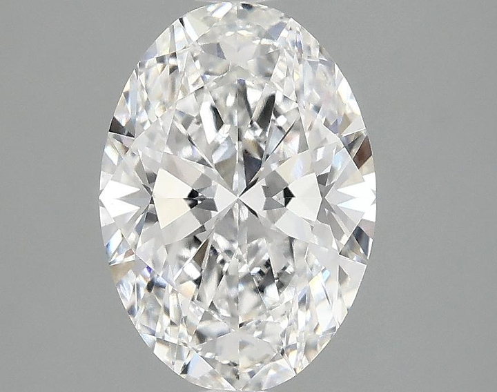 2.05 Carat Oval Shaped Ideal Cut VVS2 IGI Certified Lab Grown Diamond