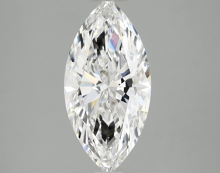 2.03 Carat Marquise Shaped Ideal Cut VS1 IGI Certified Lab Grown Diamond