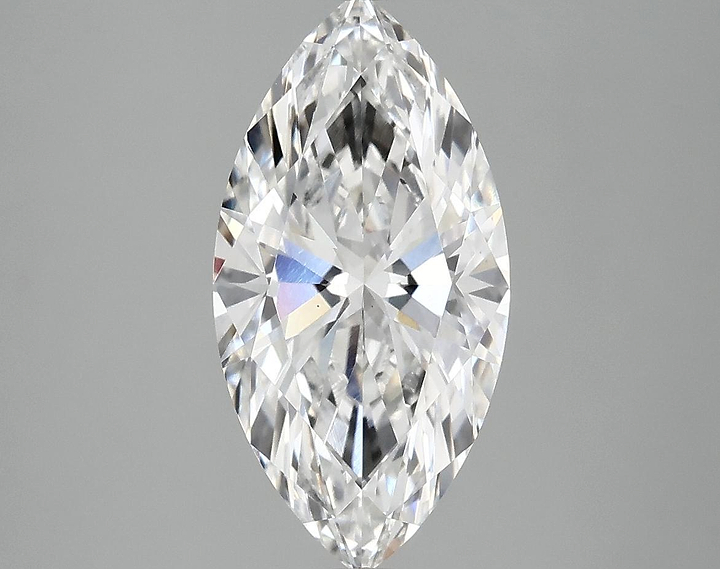 2.52 Carat Marquise Shaped Ideal Cut VS1 IGI Certified Lab Grown Diamond