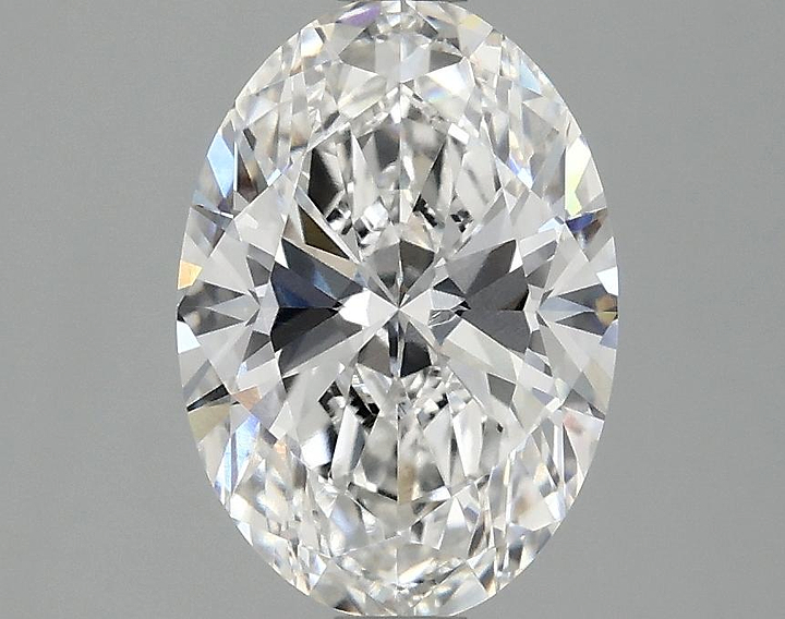 1.98 Carat Oval Shaped Ideal Cut VVS2 IGI Certified Lab Grown Diamond