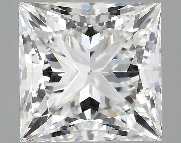 1.94 Carat Princess Shaped Ideal Cut VVS2 IGI Certified Lab Grown Diamond