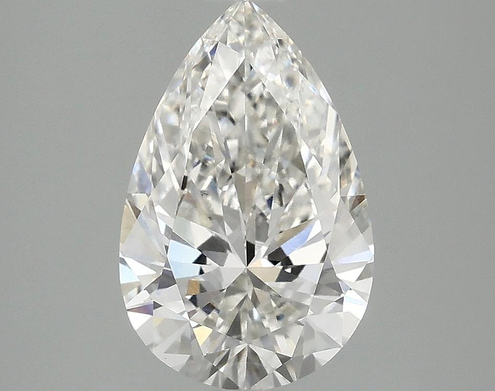1.98 Carat Pear Shaped Ideal Cut VVS2 IGI Certified Lab Grown Diamond