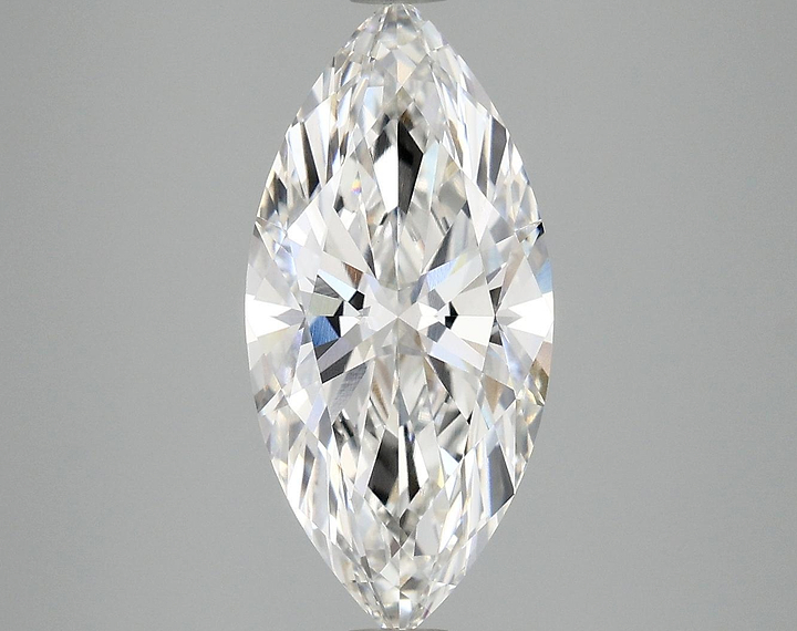 3.1 Carat Marquise Shaped Excellent Cut VVS2 IGI Certified Lab Grown Diamond