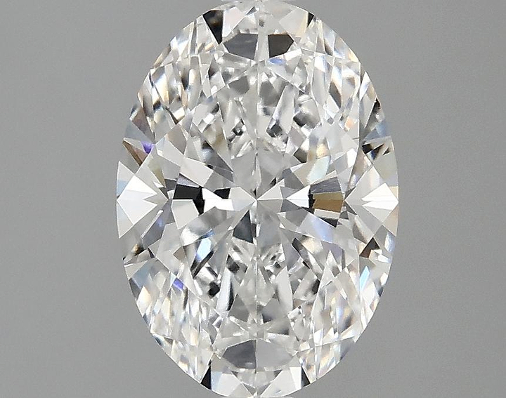 2.1 Carat Oval Shaped Ideal Cut VVS2 IGI Certified Lab Grown Diamond