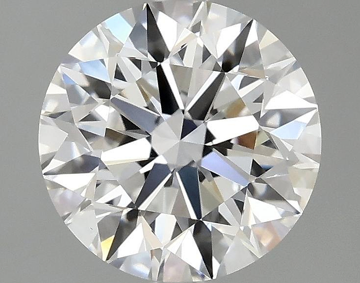 2.08 Carat Round Shaped Excellent Cut VS1 IGI Certified Lab Grown Diamond