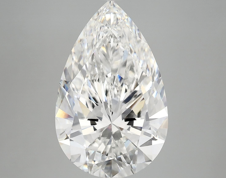 7.21 Carat Pear Shaped Ideal Cut VVS2 IGI Certified Lab Grown Diamond