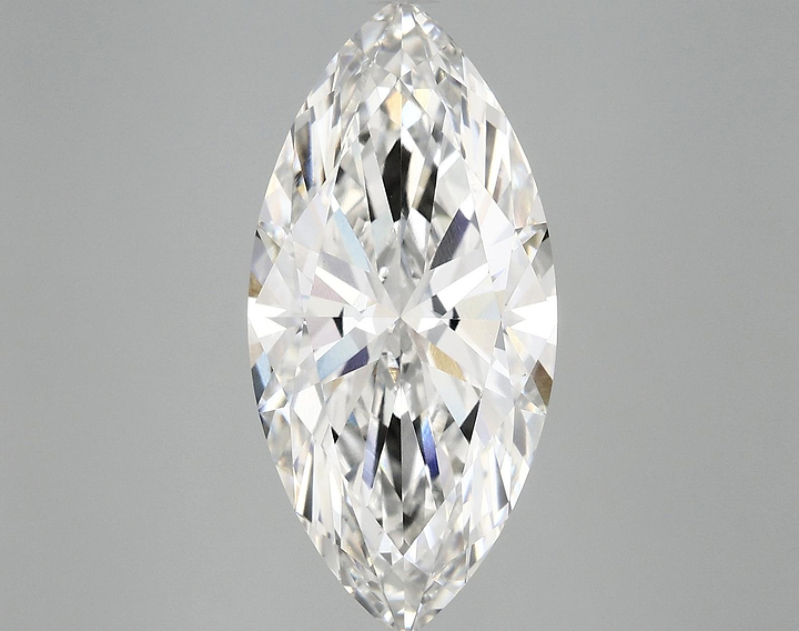 5.05 Carat Marquise Shaped Excellent Cut VS1 GSI Certified Lab Grown Diamond