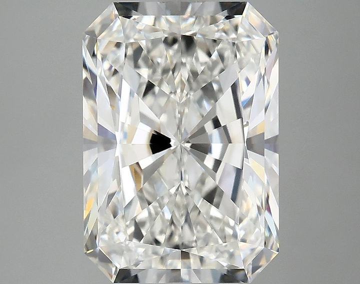 4.09 Carat Radiant Shaped Ideal Cut VVS2 IGI Certified Lab Grown Diamond