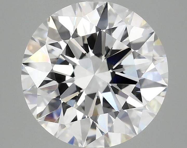 3.08 Carat Round Shaped Ideal Cut VVS2 IGI Certified Lab Grown Diamond