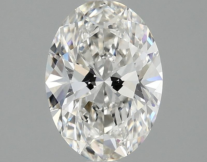 1.43 Carat Oval Shaped Ideal Cut VVS2 IGI Certified Lab Grown Diamond